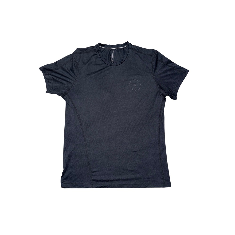 Ten Thousand FAR SS Shirt Women Size M Black Good‎ Recycled Mesh Activewear Top